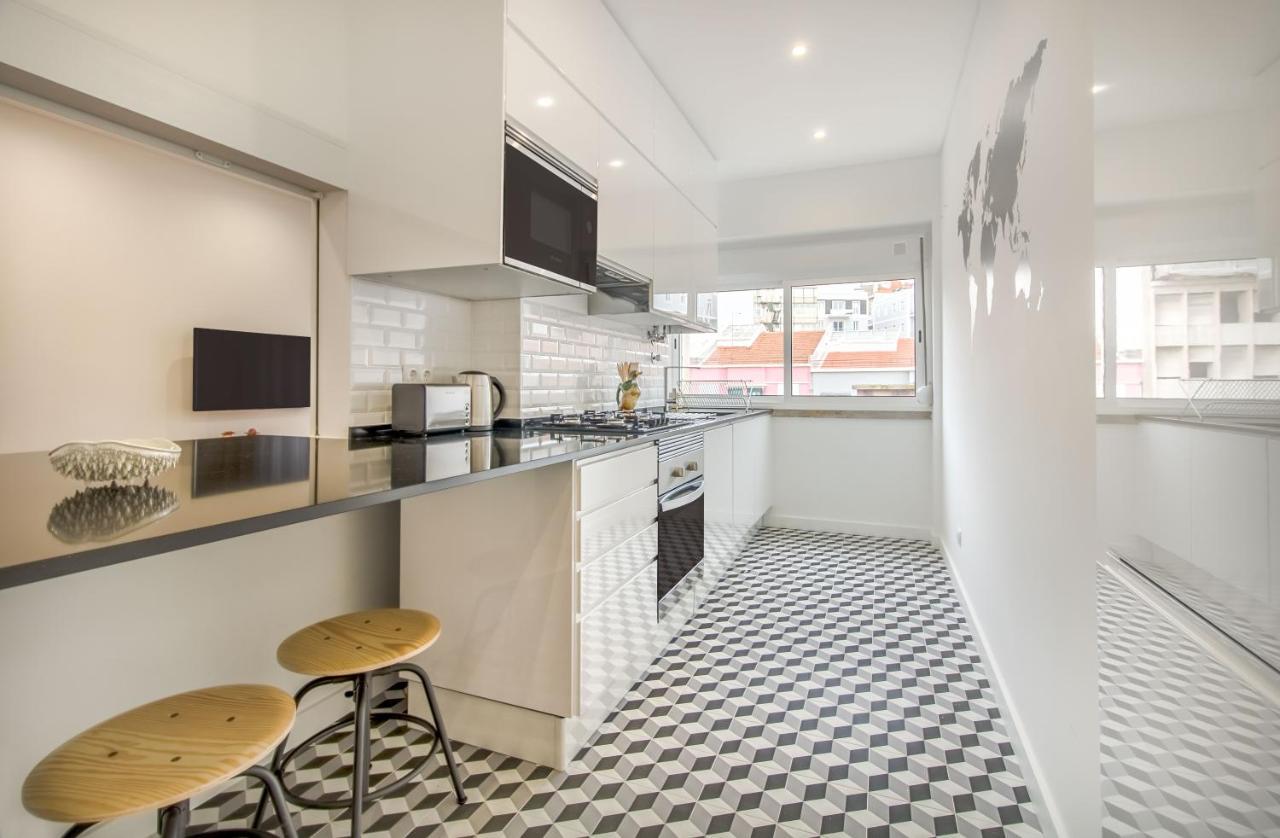 דירות ליסבון Marques De Pombal Metropolitan Flat מראה חיצוני תמונה
